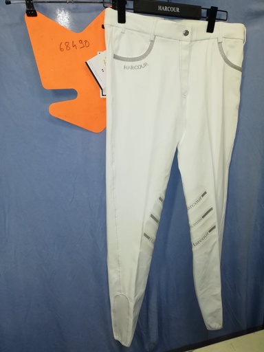 pantalon harcour jalisca femme blanc 44