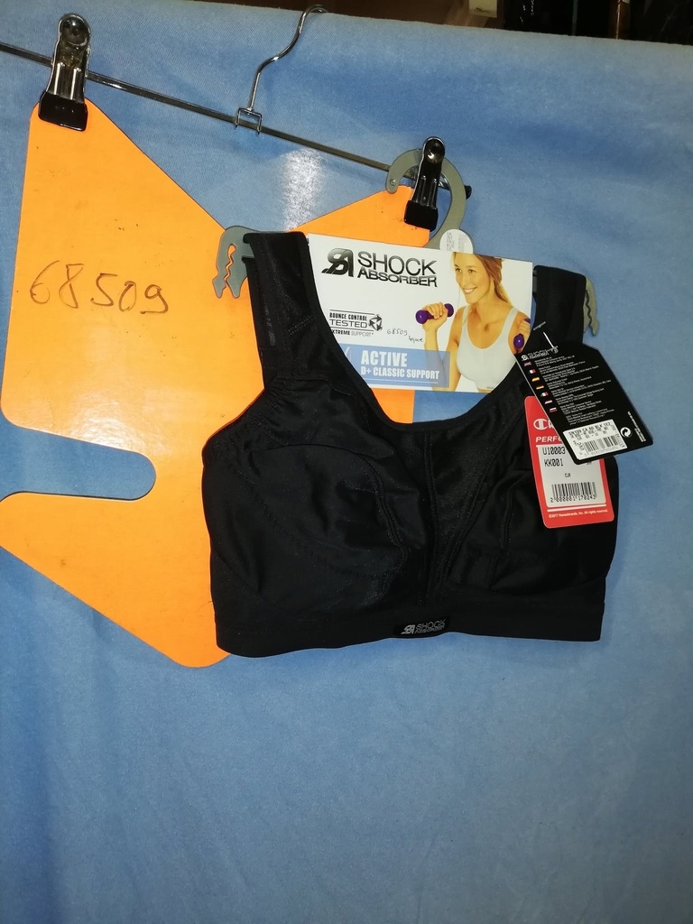 brassiere shock absorber classic support noir 80E