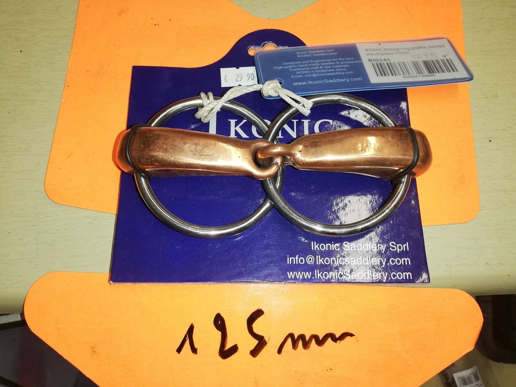 mors simple cuivre gros canons ikonic (23mm)
