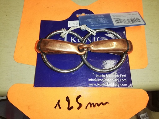 mors simple cuivre gros canons ikonic (23mm)