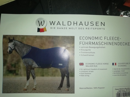chemise de marcheur polaire waldhausen marine 125