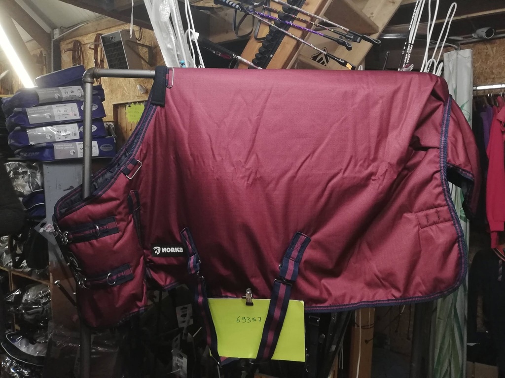 Couverture imperméable Dime 600D Horka 200g 85 cm Bourgogne