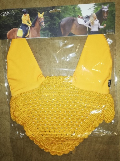 bonnet QHP florence sunflower (jaune) cheval