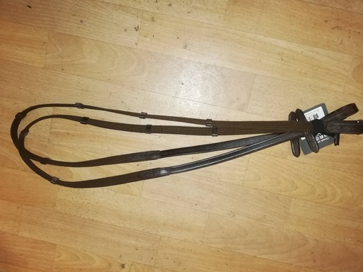 renes toile arretoirs QHP quick release marron cheval