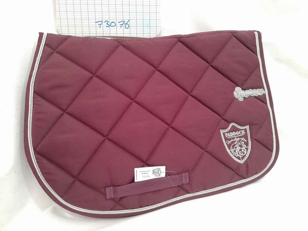 tapis paddock prems ecusson bordeaux poney