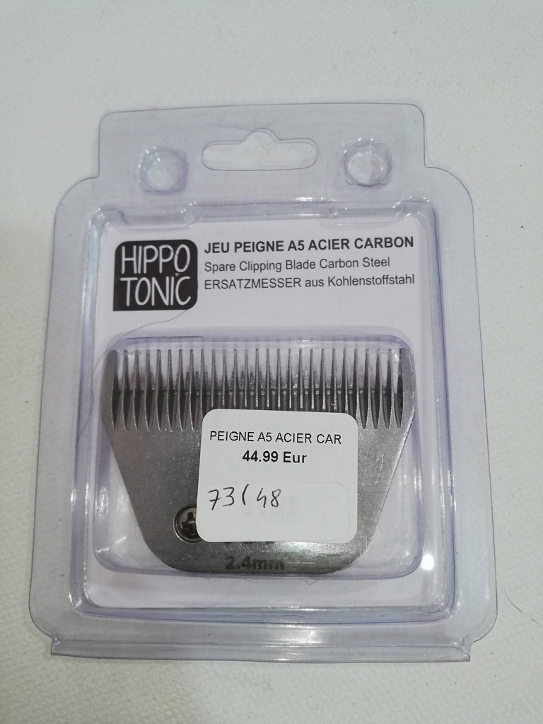 peignes A5 acier carbon hippo tonic