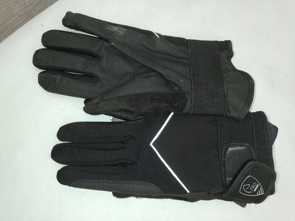 gants equitheme pro serie verticla noir L