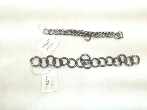 gourmette argenté grosse maille