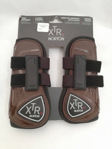 guetres velcro XTR norton marron poney