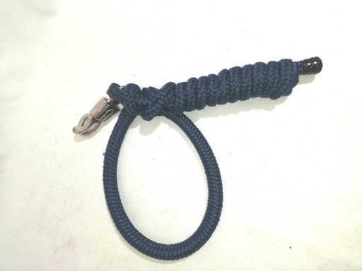 longe mousqueton seciurité et partie elastique marine