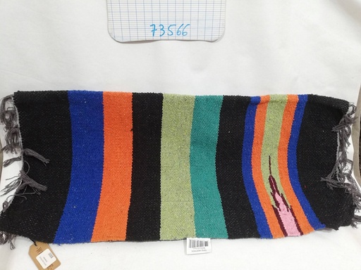 tapis westride navaro noir/orange/vert/bleu 76x76cm