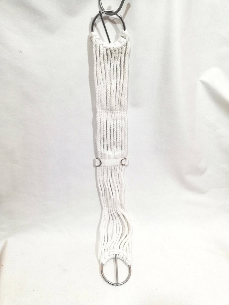 sangle western à brins blanc 90cm
