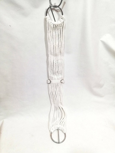 sangle western à brins blanc 90cm