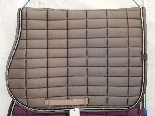 tapis equitheme domino cheval cuivre