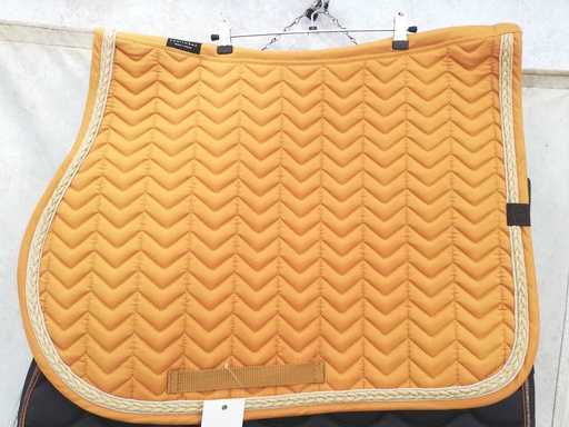 tapis equitheme softy cheval moutarde