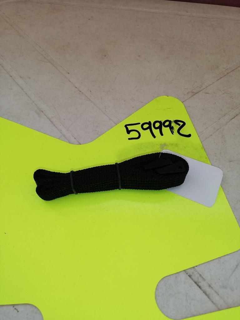 lanieres eperons nylon noir