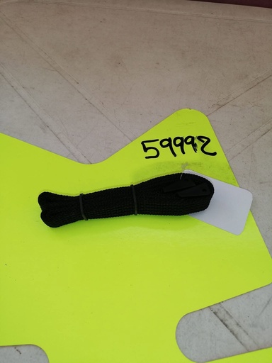 lanieres eperons nylon noir