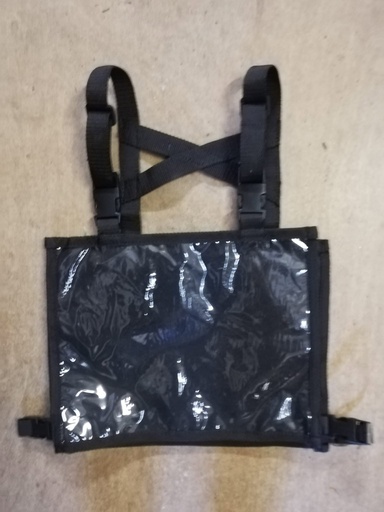 porte dossard noir