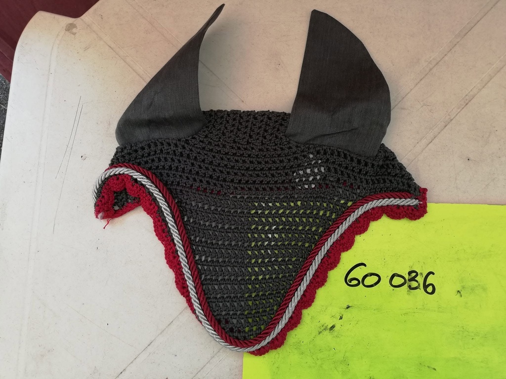 bonnet cheval esperado gris/rouge cheval