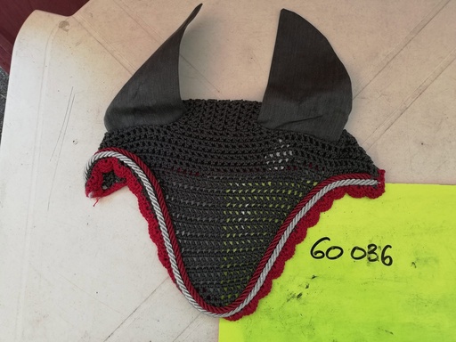 bonnet cheval esperado gris/rouge cheval