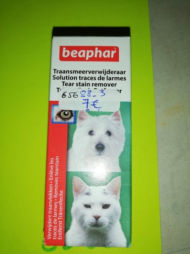 solution traces de larmes chien beaphar 50ml
