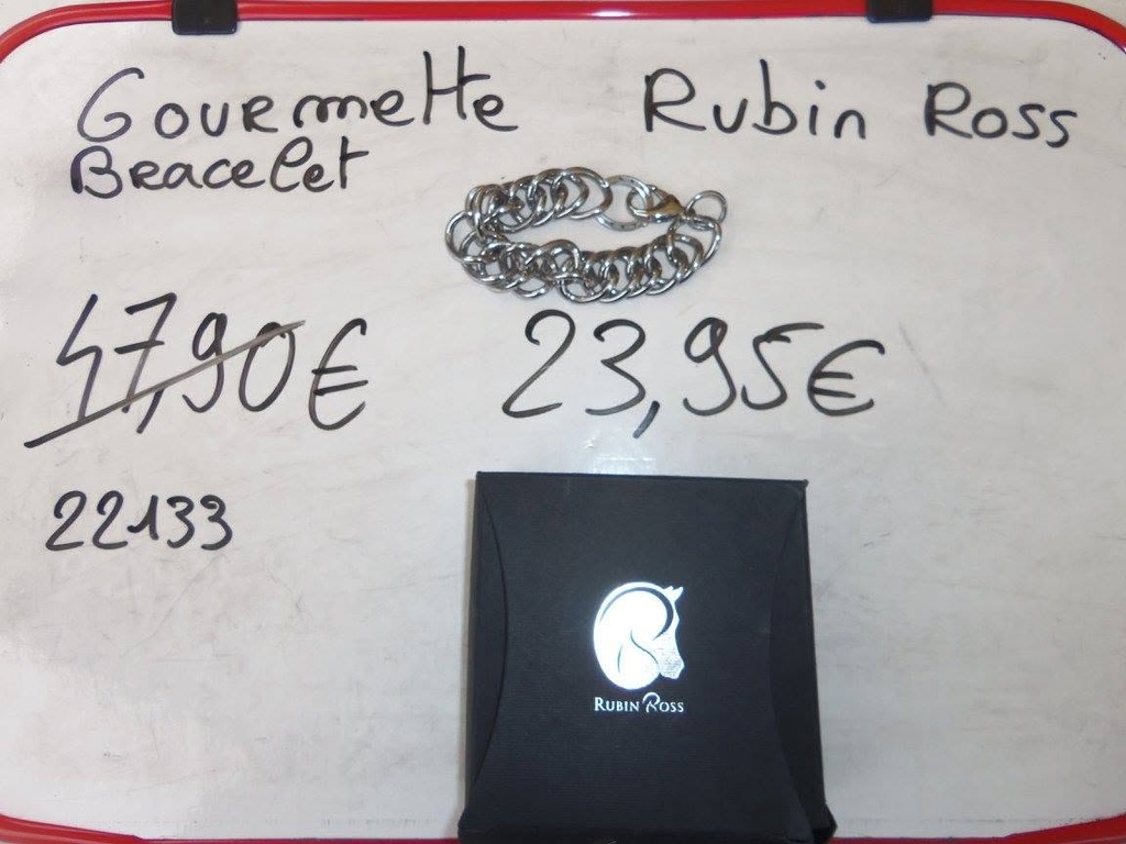 bracelet gourmette rubin ross