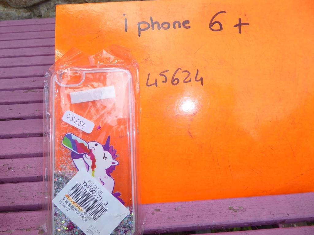 coque telephone licorne paillettes alcool iphone 6+