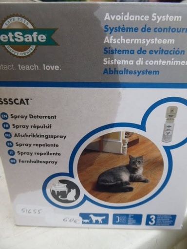 SSSCat répulsif détecteur de présence pour intérieur PETSAFE