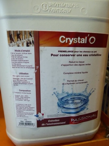 soins/PASSIONAL -Nettoyant bac à eau Crystal'O 5L – LACME
