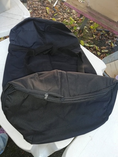 sac conique noir