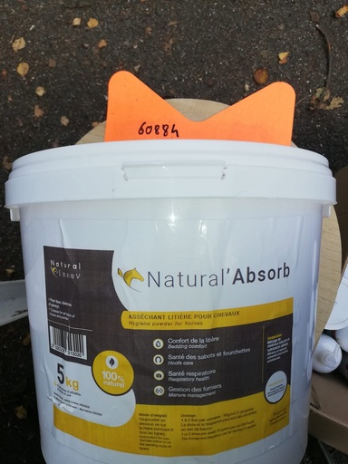 soins/assechant litiere natural absorb 5kg