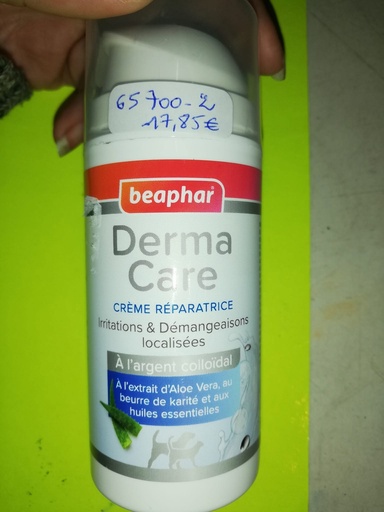 creme reparatrice chien derma care beaphar 100ml