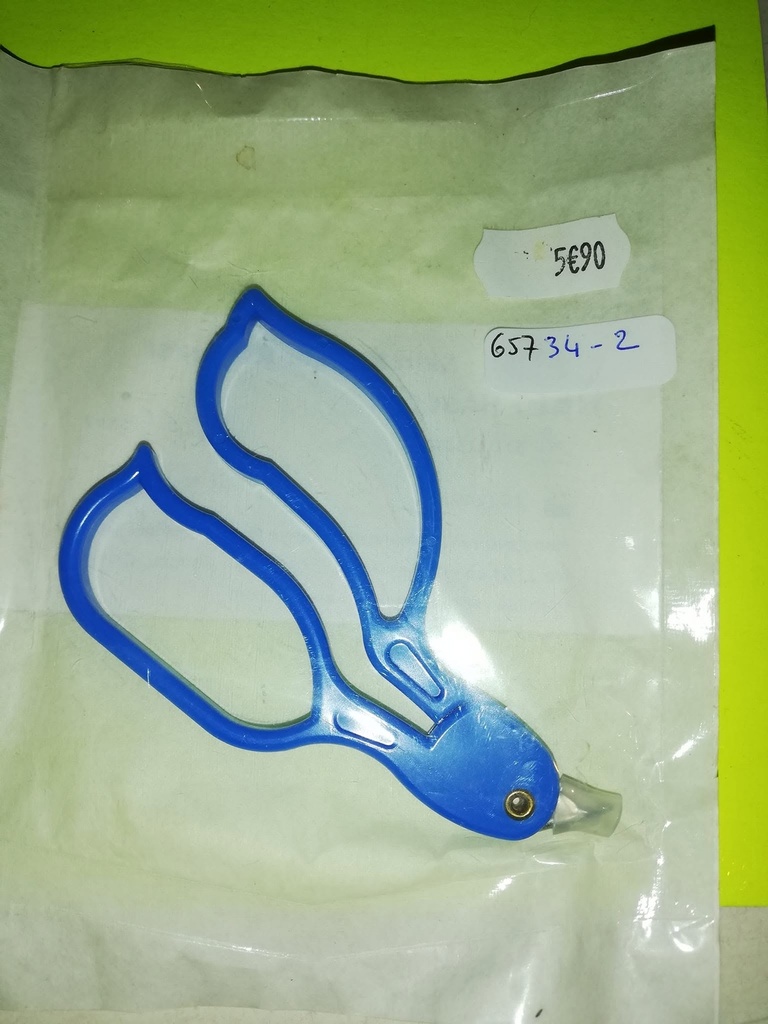ote agrafes bleu