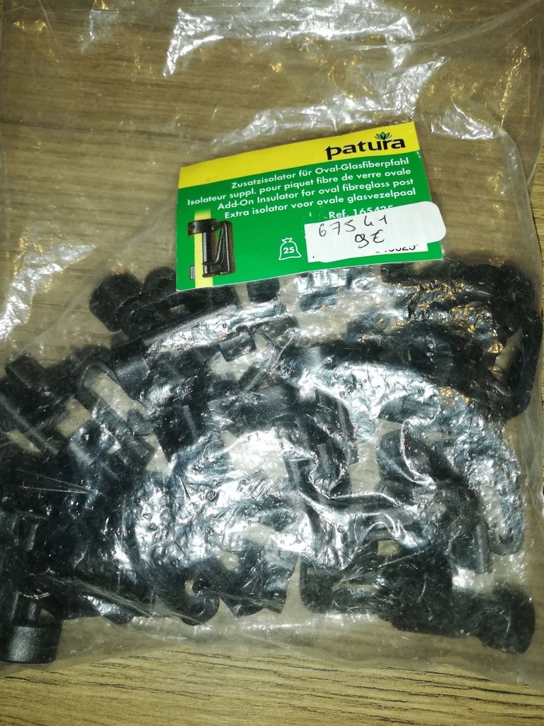 isolaleur pour piquet fibre de verre ovale x25 patura