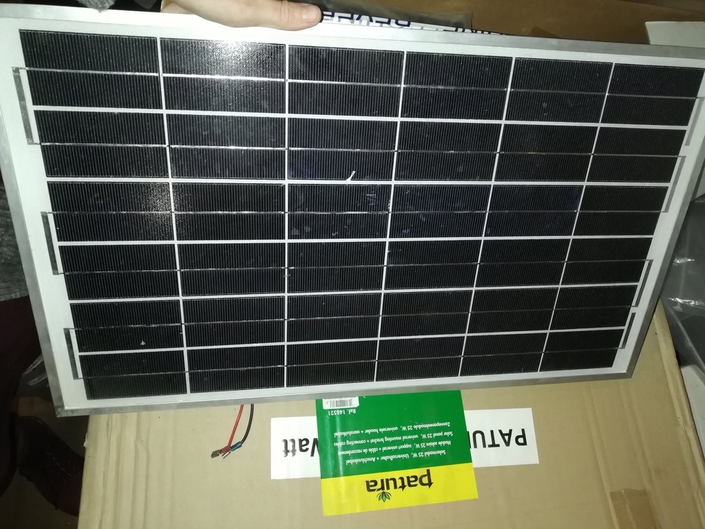 panneau solaire patura 25w