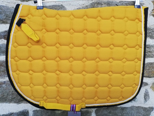 tapis QHP florence sun flower (jaune) mixte shetland