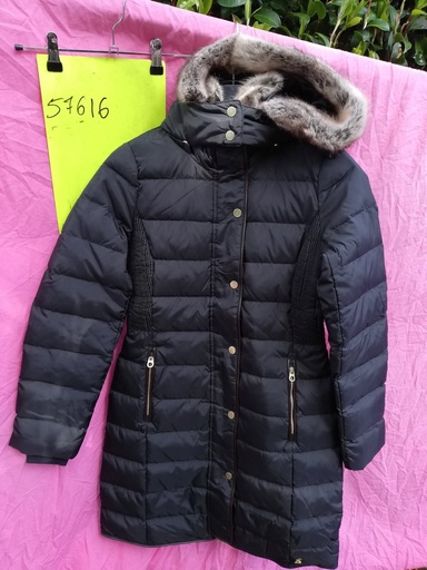 blouson long rembourré femme Caldecott Noir Joules-36