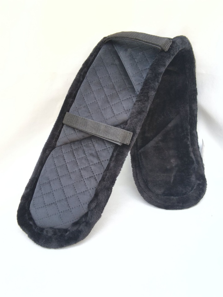Pad de selette ou surfaix noir 110cm