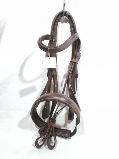 Bridon + rênes norton percheron marron
