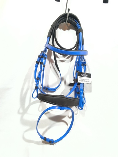 Bridon + rênes norton endurance bleu roi COB