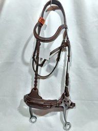 Bridon Norton hackamore marron cheval
