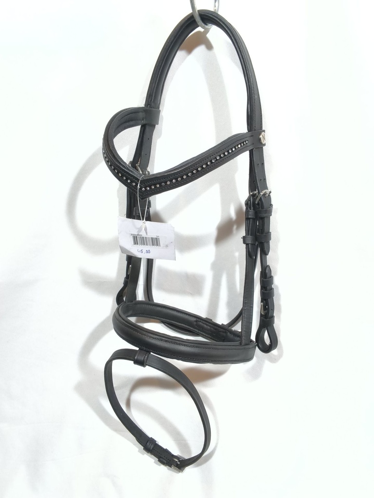 Bridon Norton strass V noir shetland