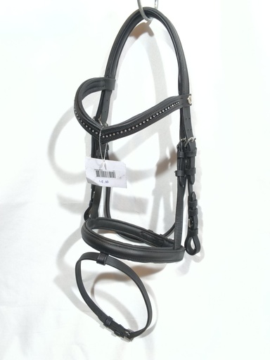 Bridon Norton strass V noir shetland
