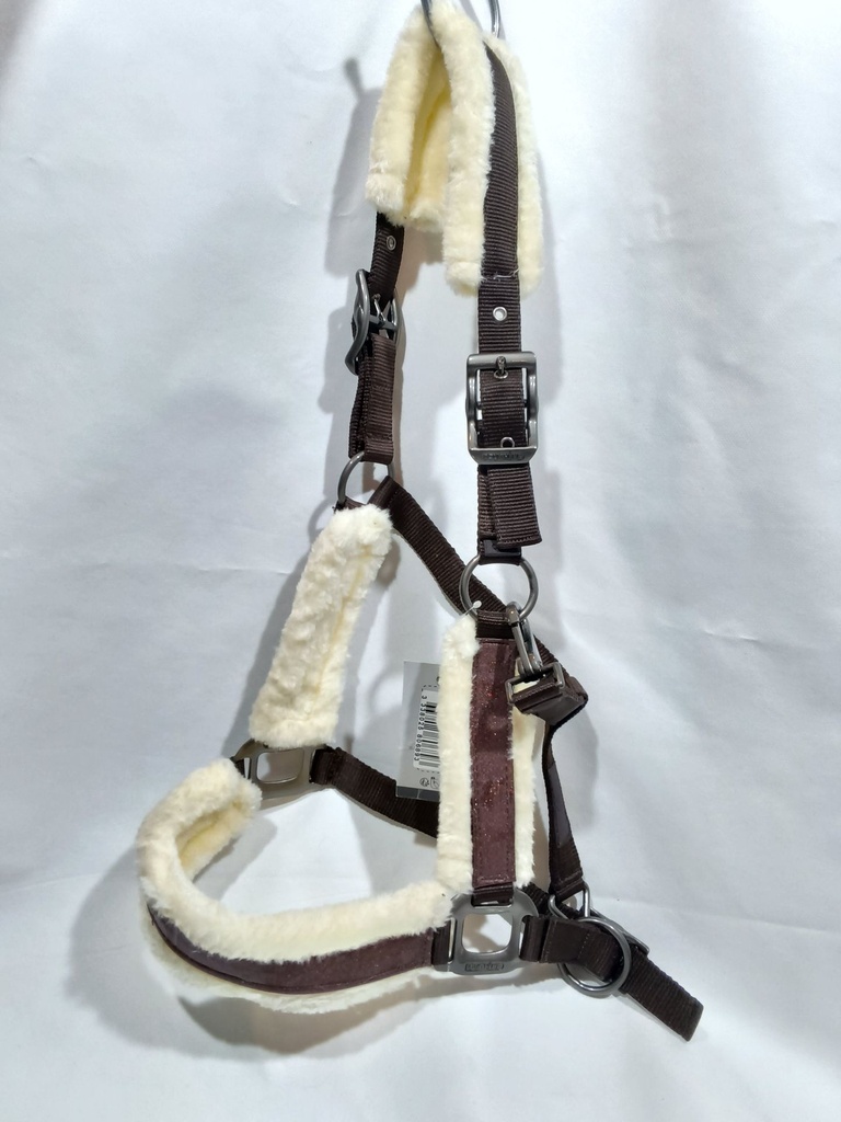 Licol equitheme fashion marron COB