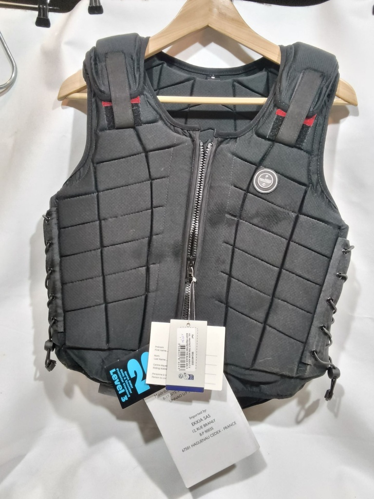 Gilet de protection equitheme noir adulte S