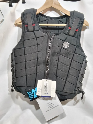 Gilet de protection equitheme noir adulte S