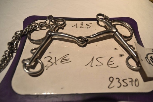 mors pelham axxel 125 canons fins