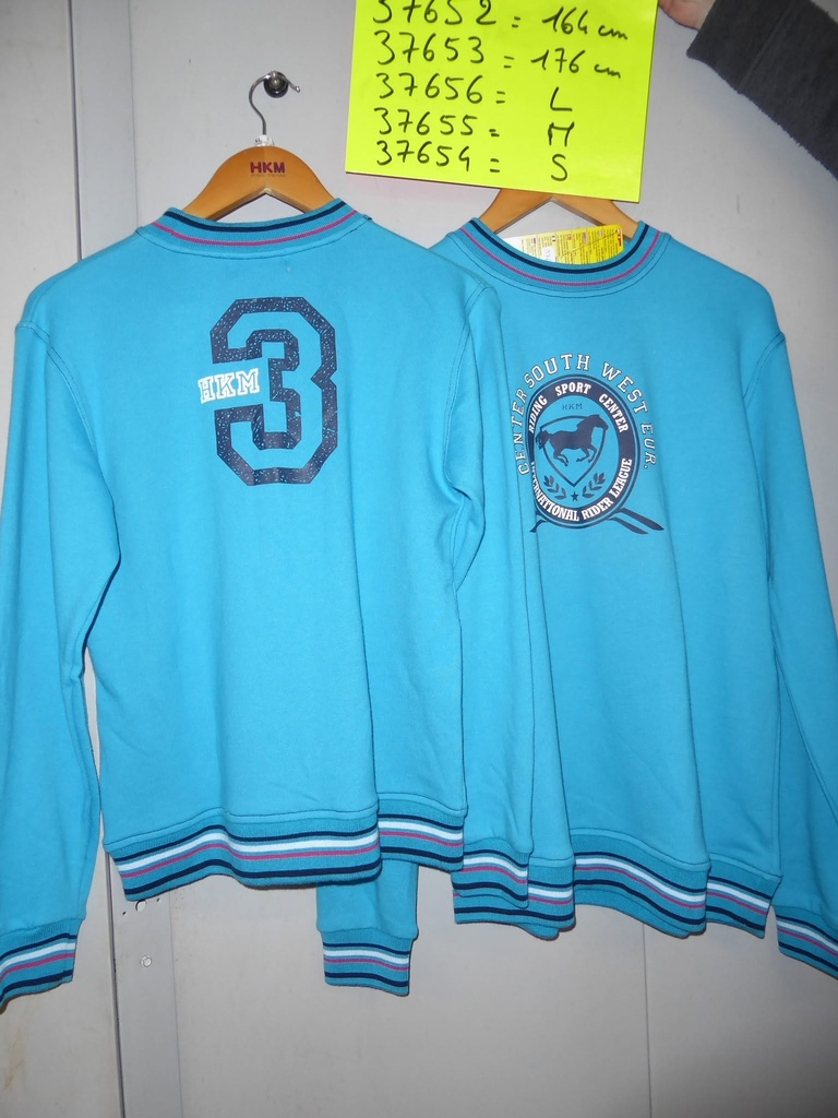 sweat HKM turquoise 176
