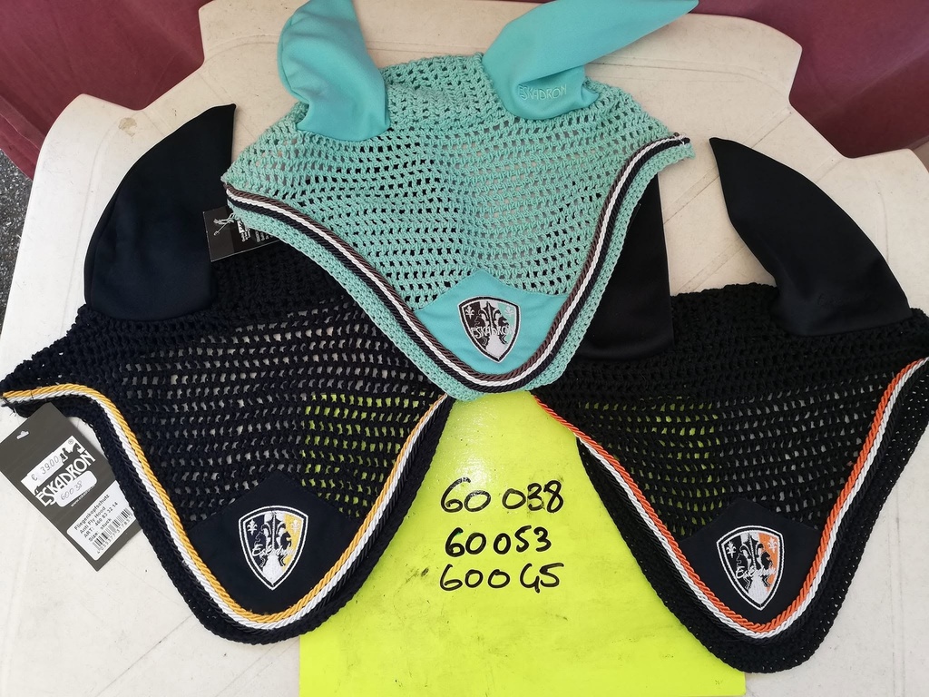bonnet cheval eskadron marine/jaune cheval