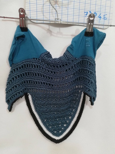bonnet paddock sport bleu canard cheval